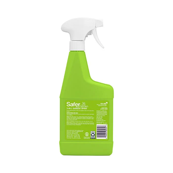 Safer 3-in-1 Organic Garden Spray – 24 oz. - Image 2