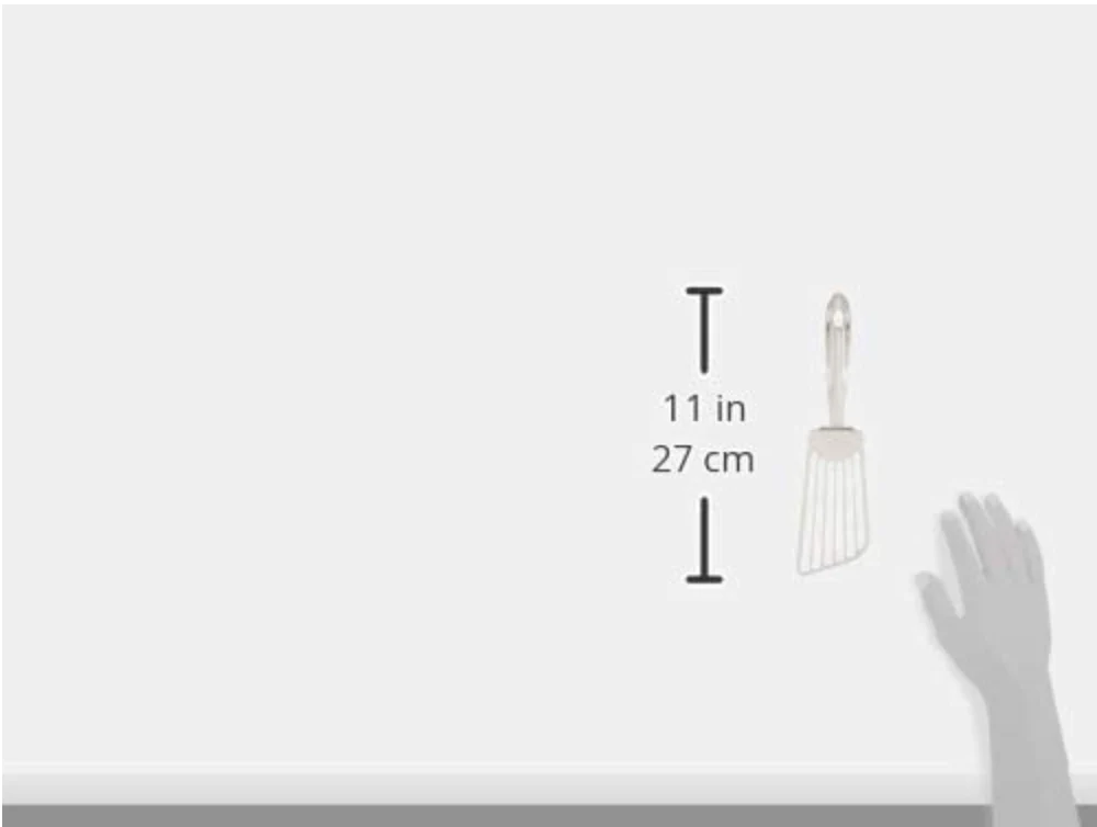All-Clad T198 Stainless Steel Flexible Slotted Turner Kitchen Tool – 13" - Image 2