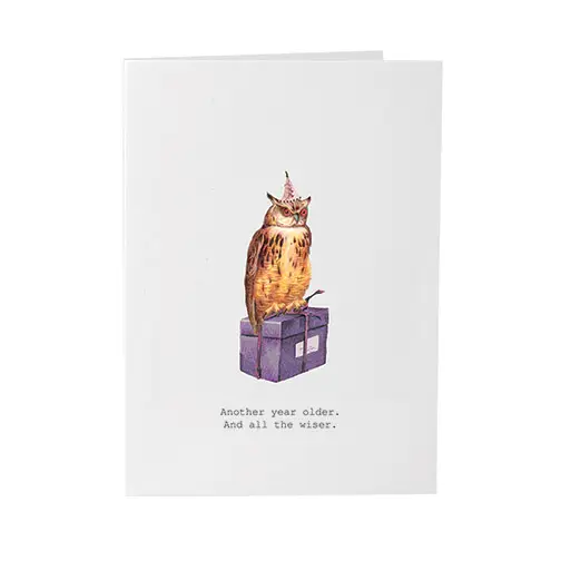 Another Year Older Birthday Glitter Greeting Card – 3.5" x 5"