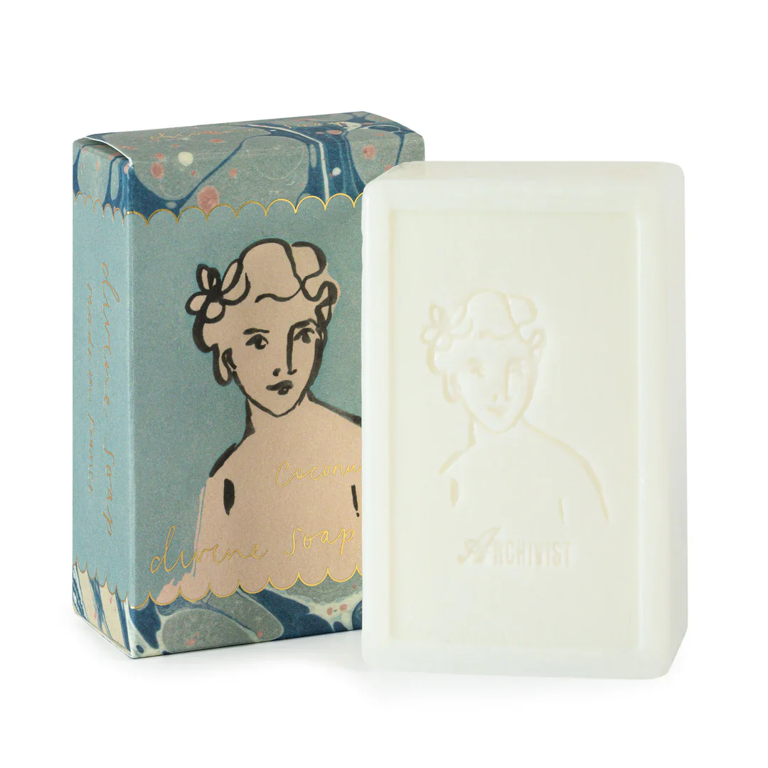 Archivist Gallery Divine Hand Soap Bar – 5oz –  Coconut Milk - Image 2