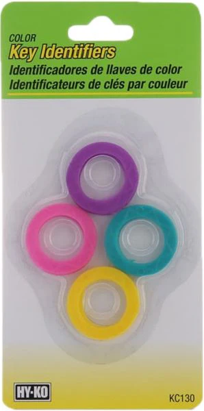 Assorted Color Key Identifiers – Pack of 4 - Image 2