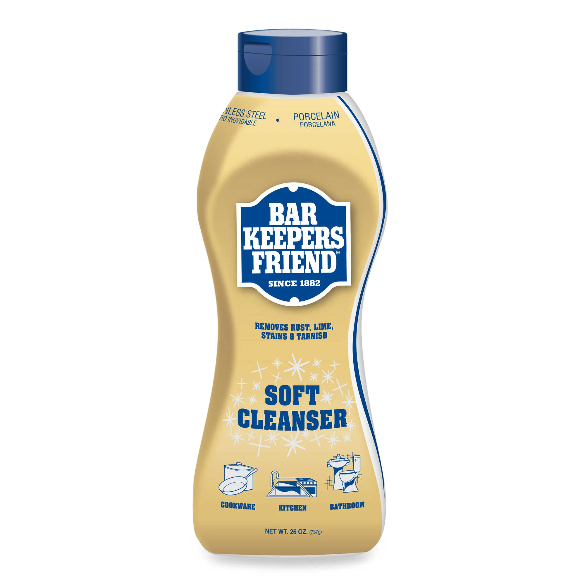 Bar Keepers Friend Soft Cleanser Liquid - 26 oz - Image 2
