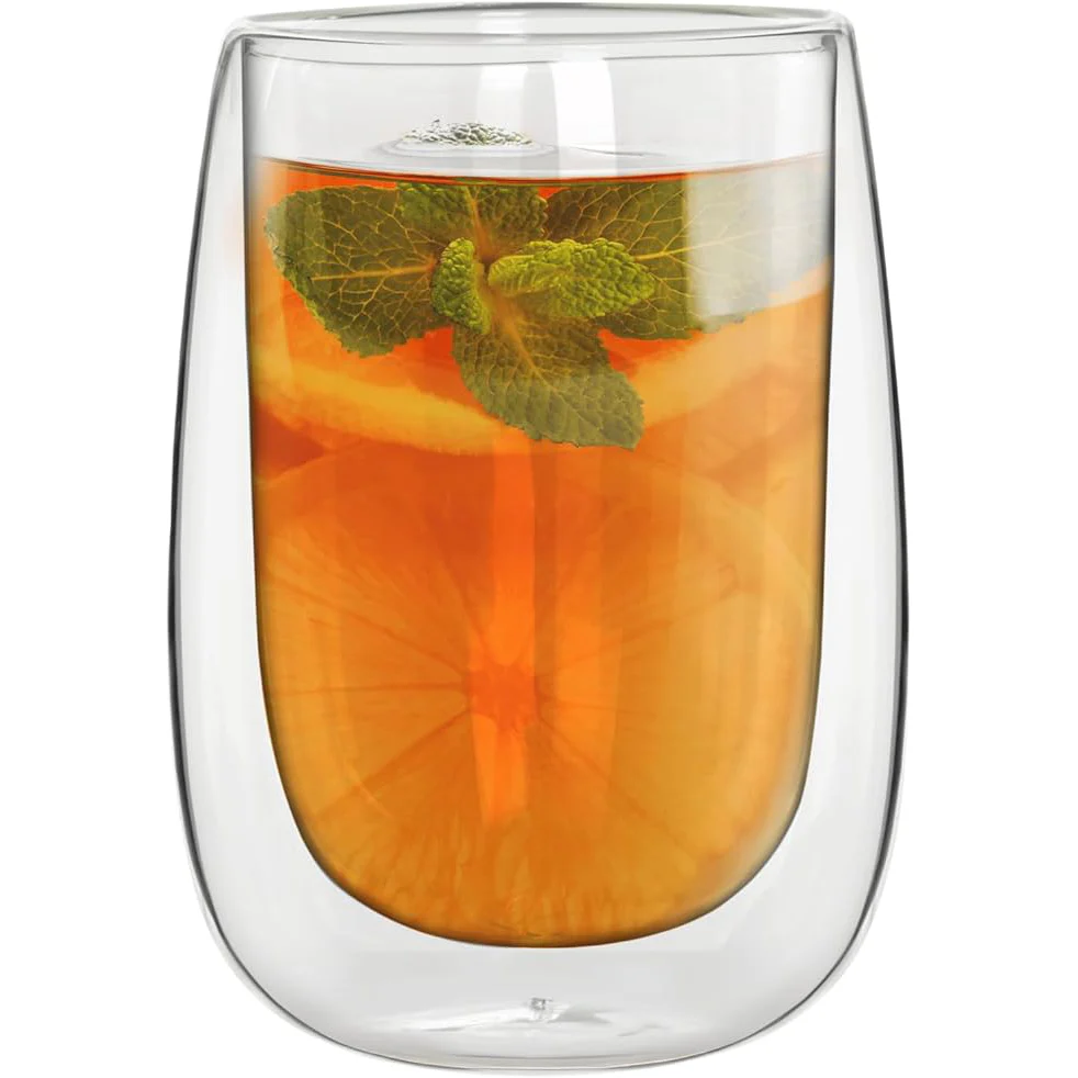 Bialetti Verona Double Wall Glasses – 450 Ml – Set of 2 - Image 3