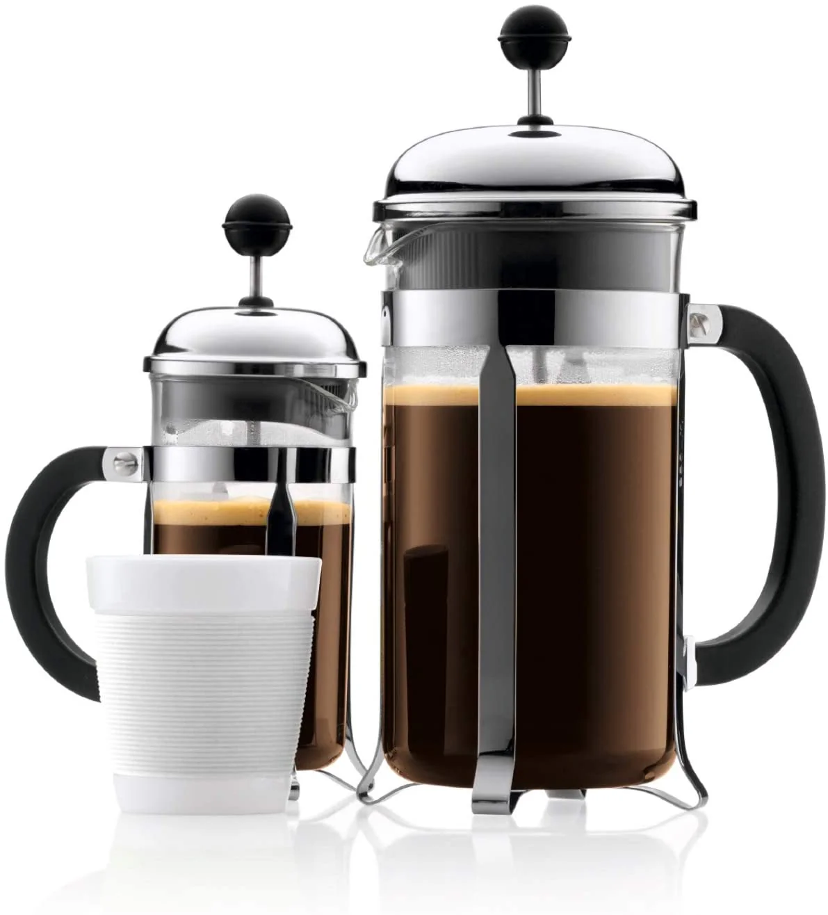 Bodum Chambord French Press Coffee Maker – 12 Cup – Chrome - Image 5