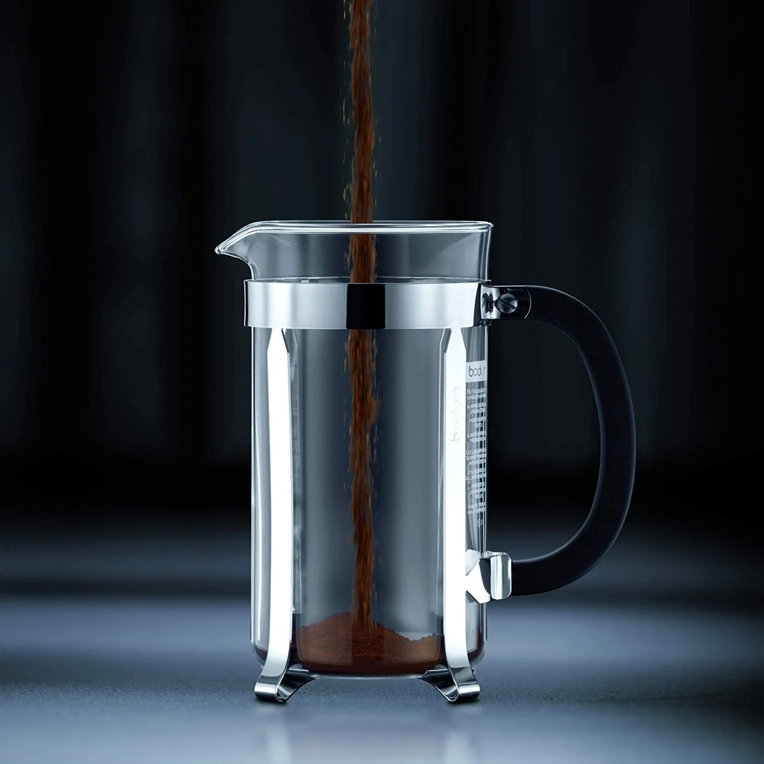 Bodum Chambord French Press Coffee Maker – 3 Cup – Chrome - Image 2