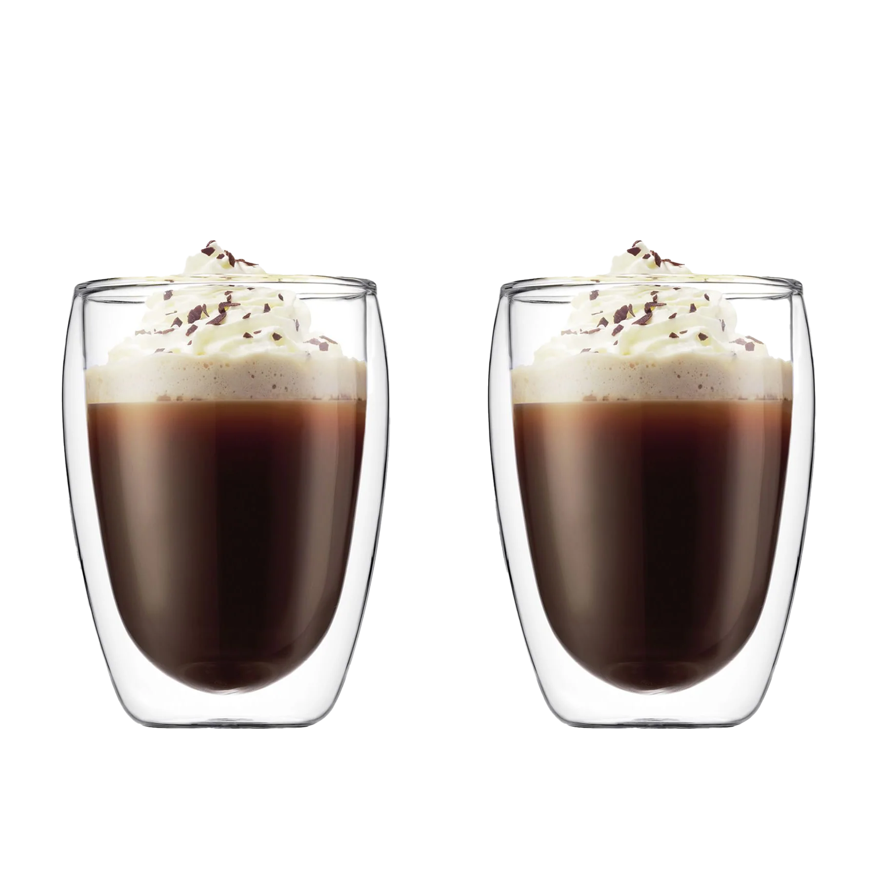 Bodum Pavina Double Walled Drinking Glasses - 12oz. – Set of 2