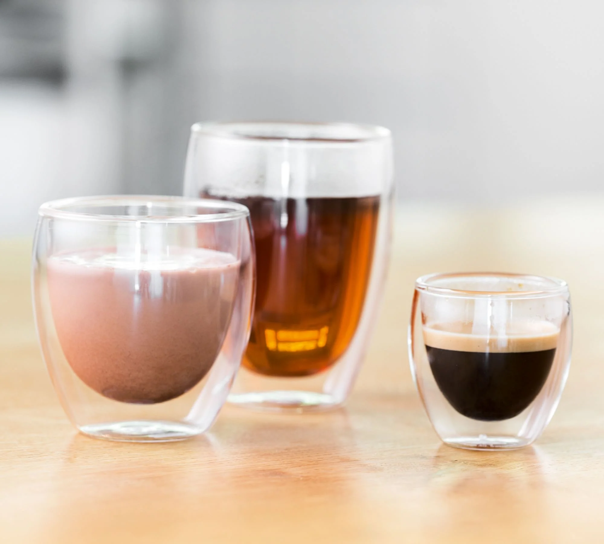 Bodum Pavina Double Walled Espresso Cup Drinking Glasses - 2.5oz. – Set of 2 - Image 3