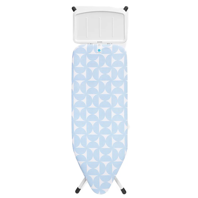 Brabantia Fresh Breeze Ironing Board Size C with Steam Iron Rest - LOCAL UPPER EAST SIDE DELIVERY ONLY