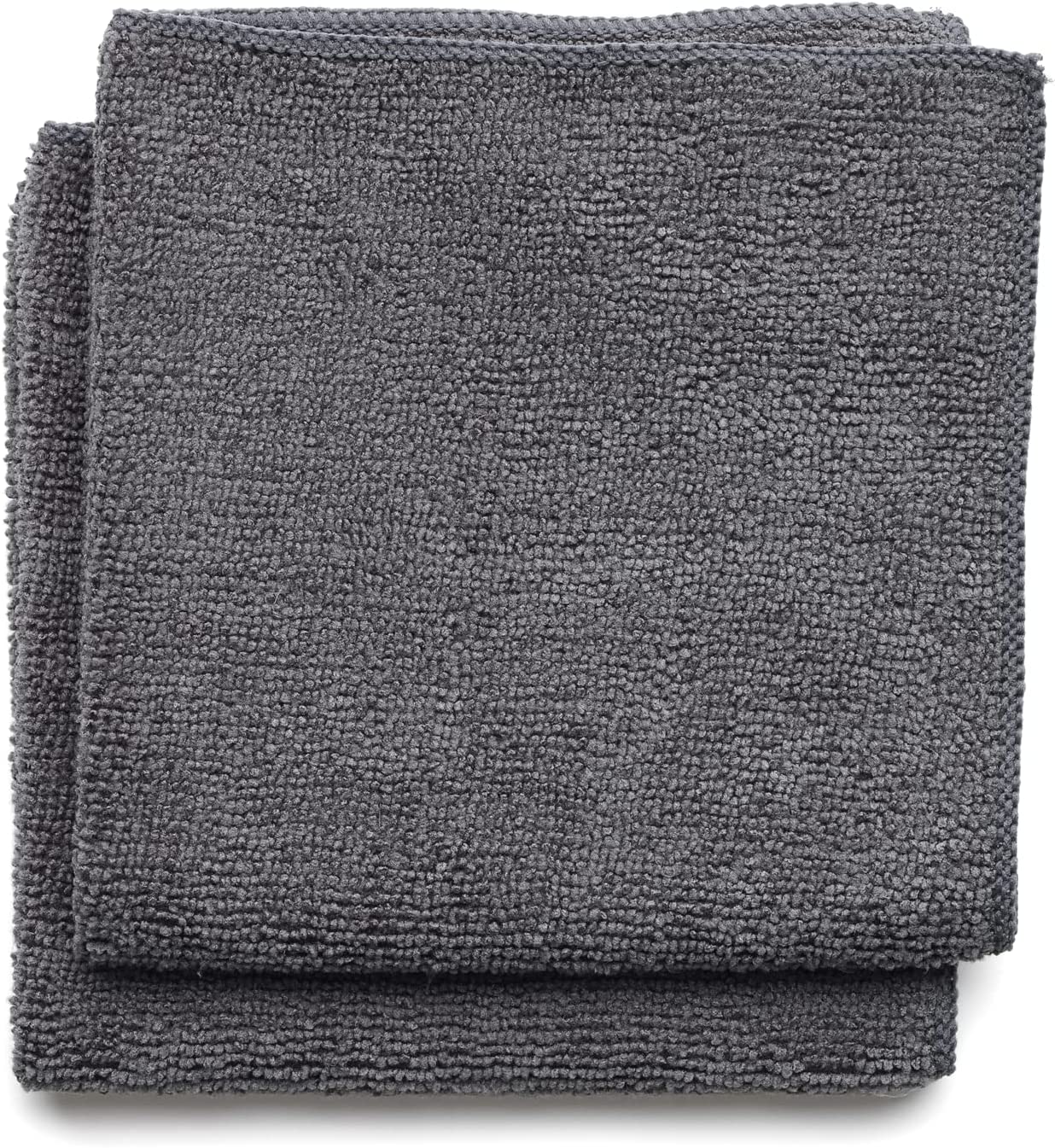 Brabantia Microfiber Cleaning Cloths  2 Pack – Dark Grey - Image 2