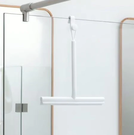 Brabantia Shower Squeegee With Door Hook – White - Image 2
