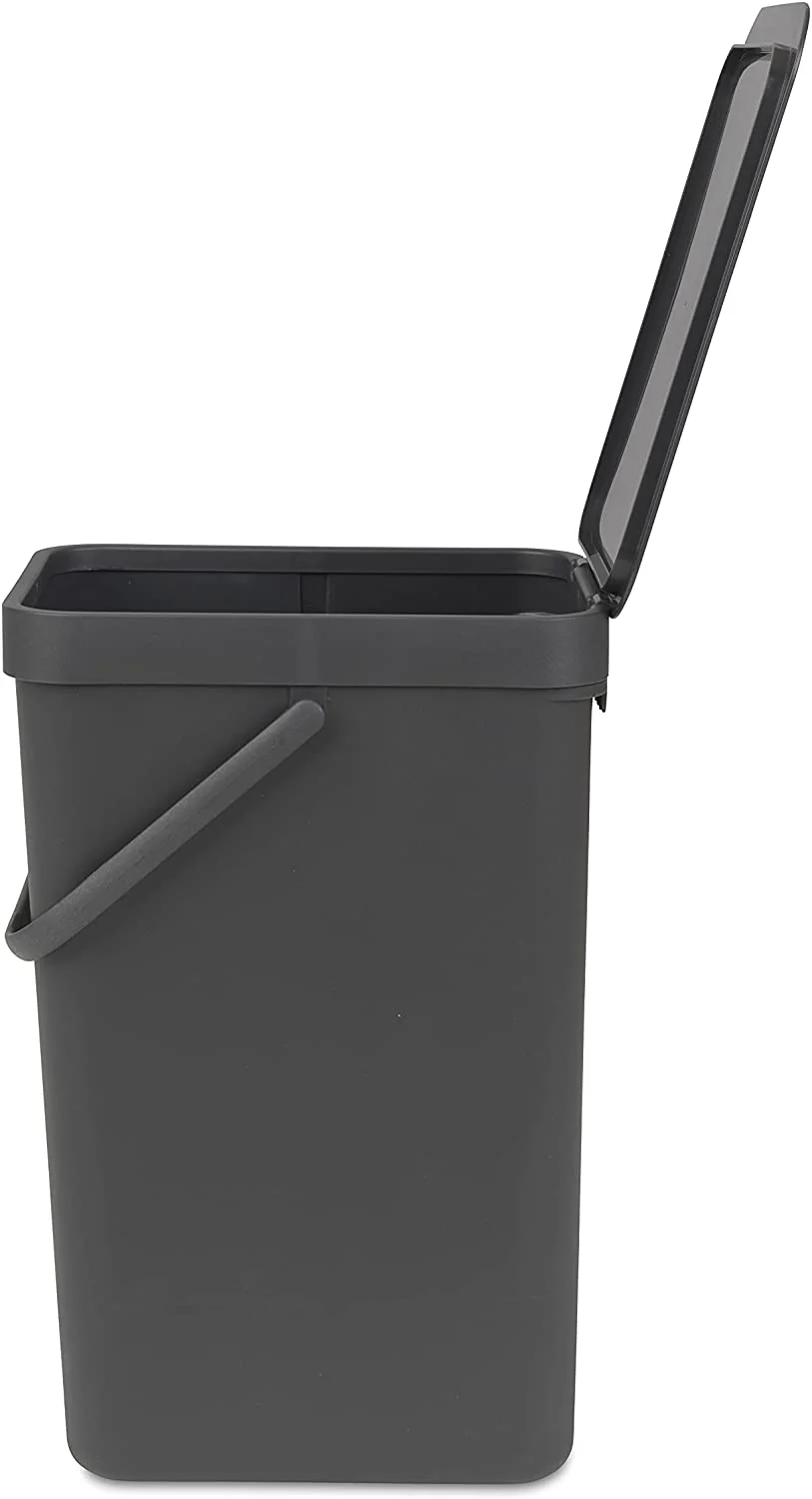 Brabantia Sort And Go Waste Bin – 4.2gal. – Gray - LOCAL UPPER EAST SIDE DELIVERY ONLY - Image 2
