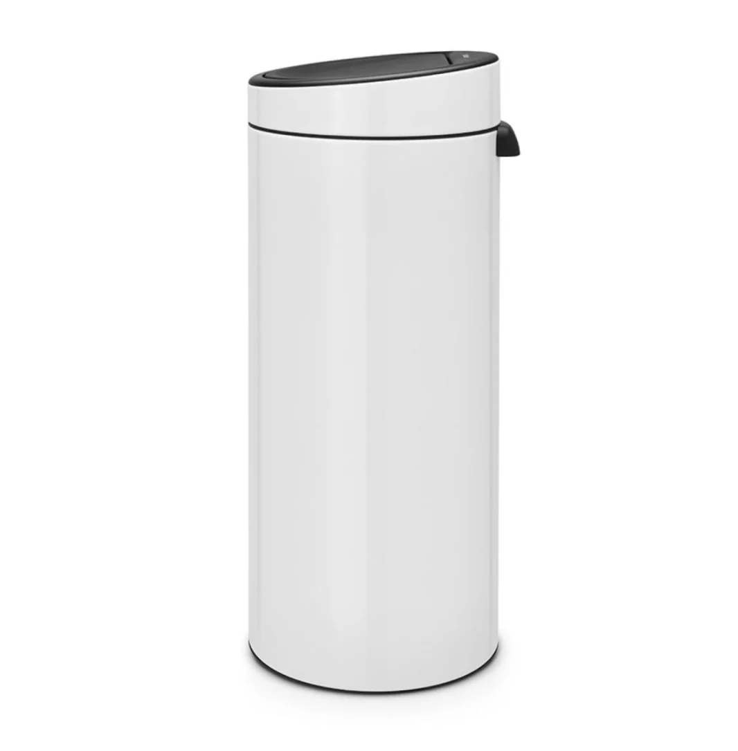 Brabantia Touch Bin Trash Can – White – 8 Gallon - LOCAL UPPER EAST SIDE DELIVERY ONLY - Image 2
