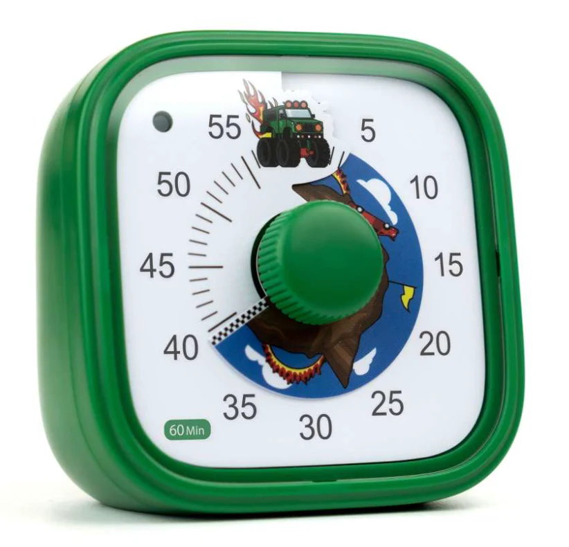 Brain Stream Time Management Visual Timer Clock – Tick Tock Truck