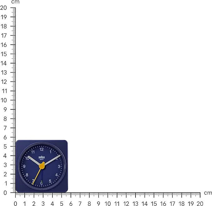 Braun Classic Travel Analogue Alarm Clock – Blue - Image 5