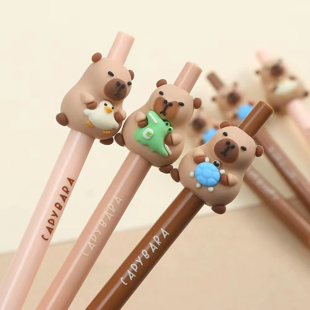 Capybara Gel Pen – Assorted Styles – Each Pen Sold Separately - Image 2