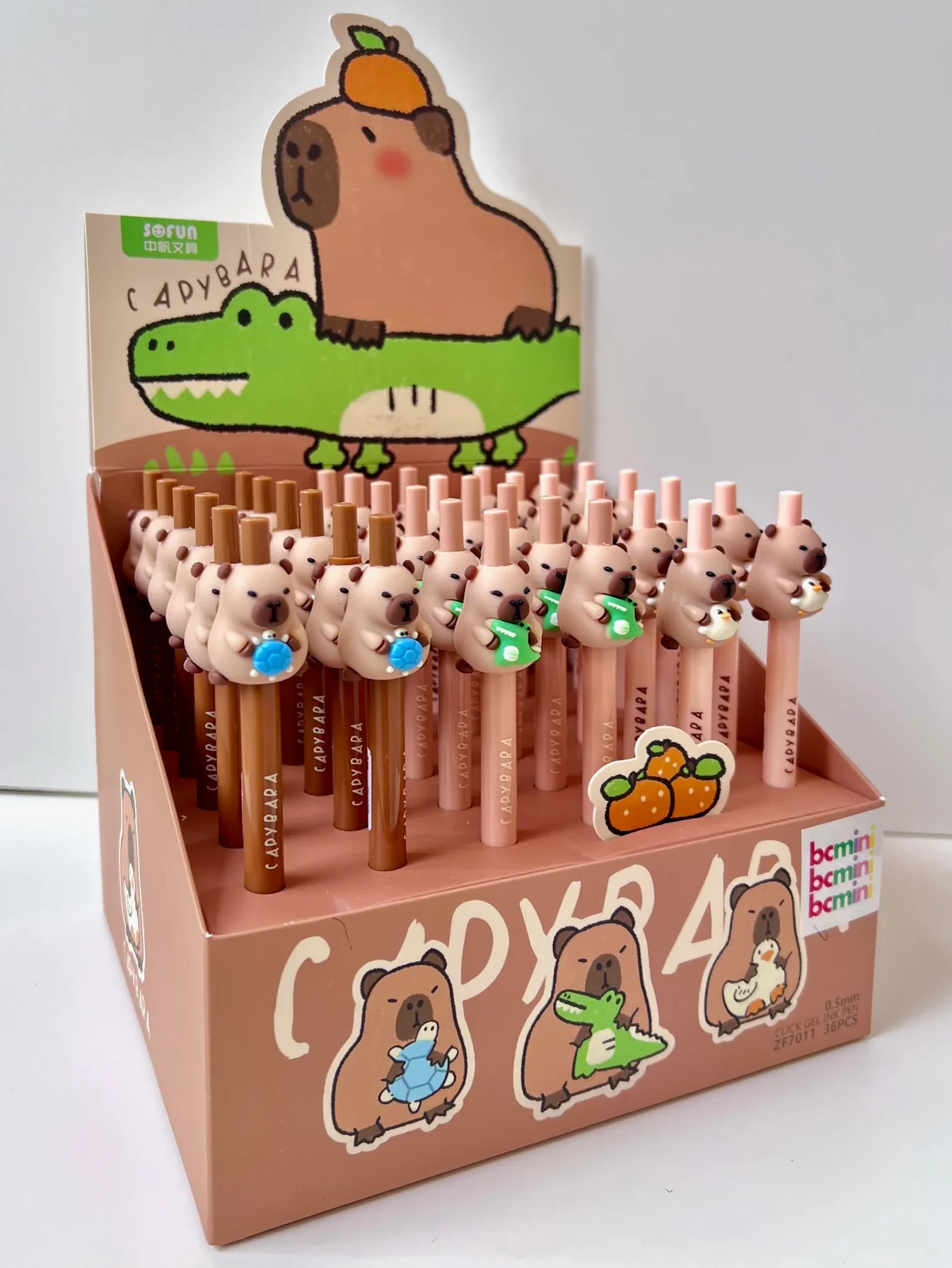 Capybara Gel Pen – Assorted Styles – Each Pen Sold Separately - Image 3