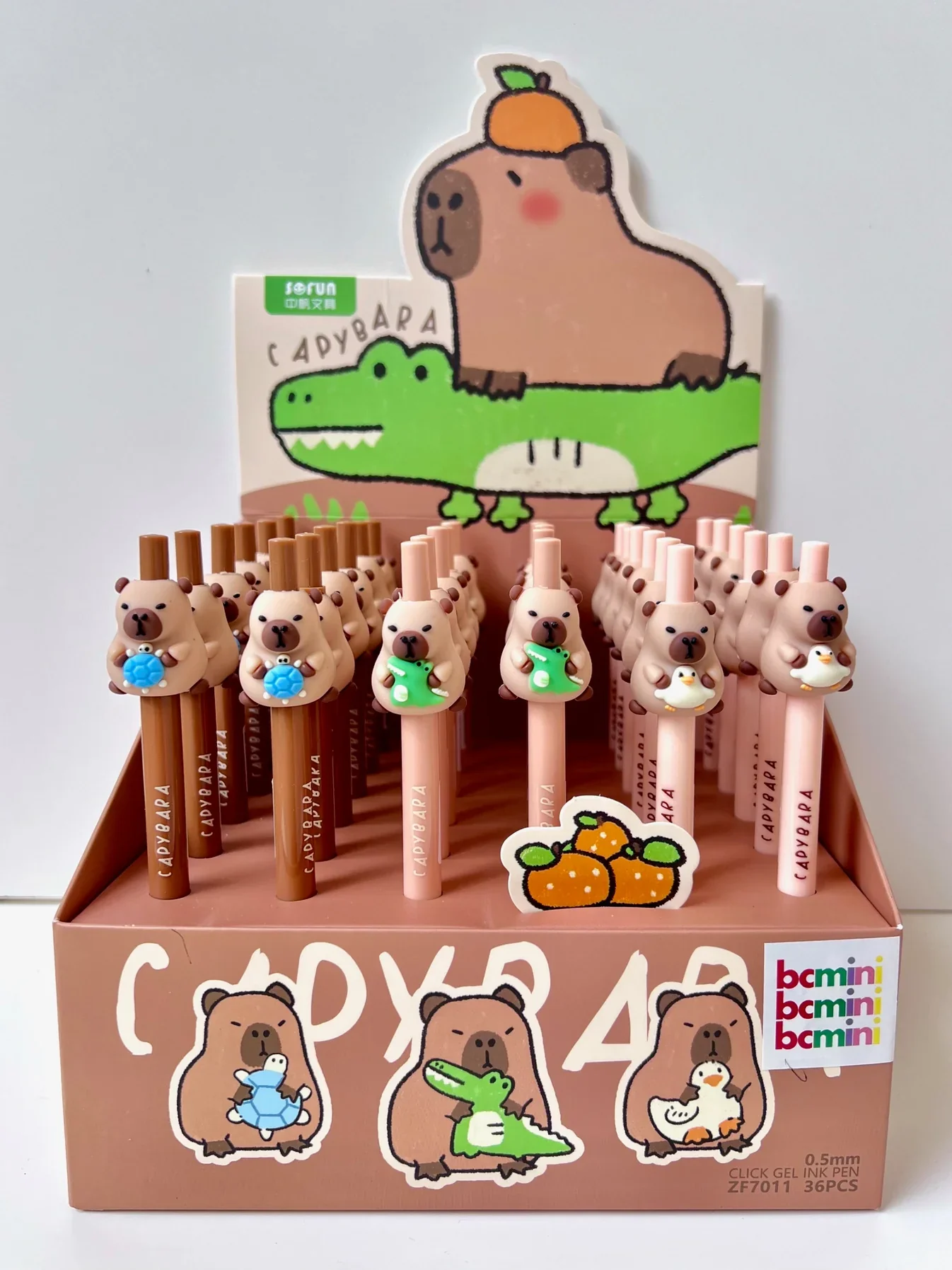 Capybara Gel Pen – Assorted Styles – Each Pen Sold Separately - Image 4