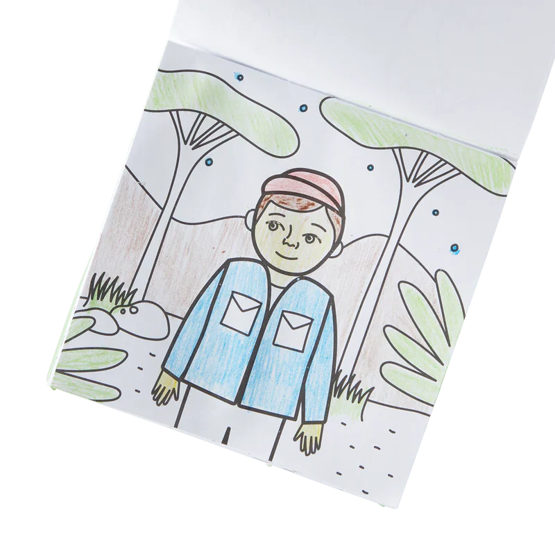 Carry Along Coloring Book Set – Safari - Image 3