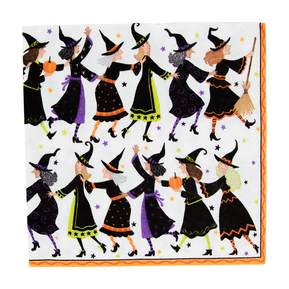 Caspari Conga Line Luncheon Napkins - 20pk