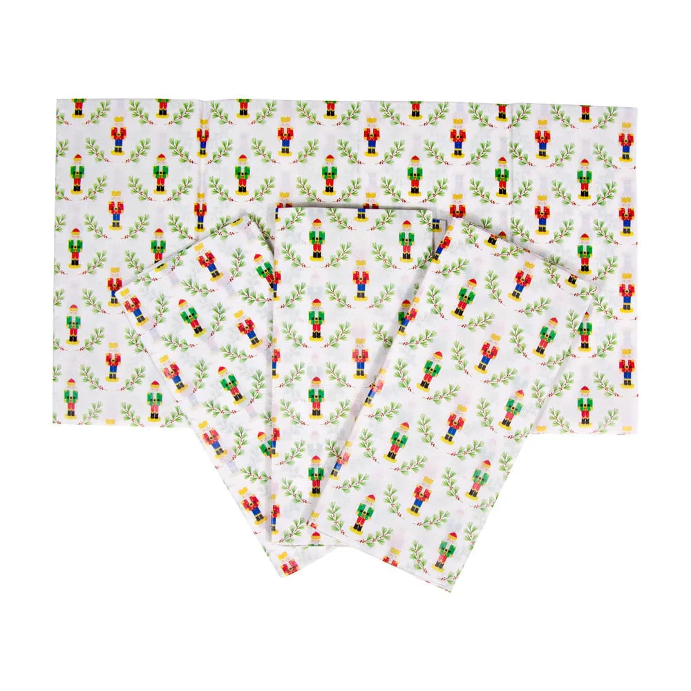 Caspari Little Nutcracker Tissue Paper – 4 Sheets - Image 3