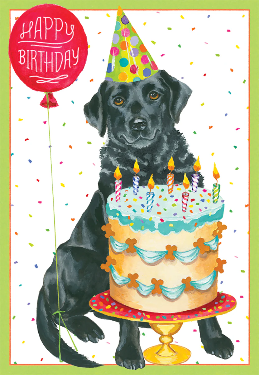 Caspari – May All Your Wishes Come True Birthday Card – 1 Card & 1 Envelope