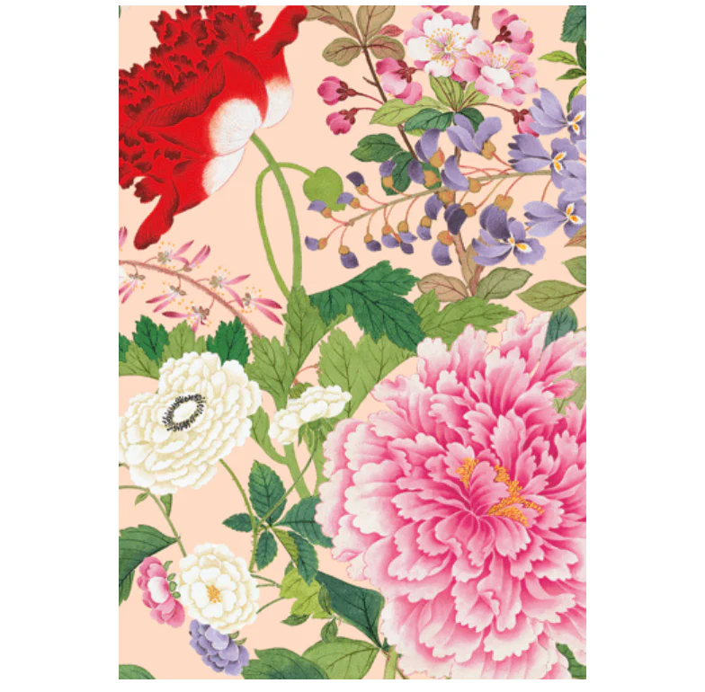 Caspari Mother's Day Card – Profusion Of Flowers – 1 Card & 1 Envelope
