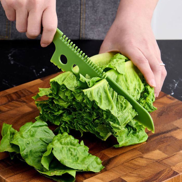 Cat Cora Lettuce Knife With Herb Stripper – 12" - Image 2