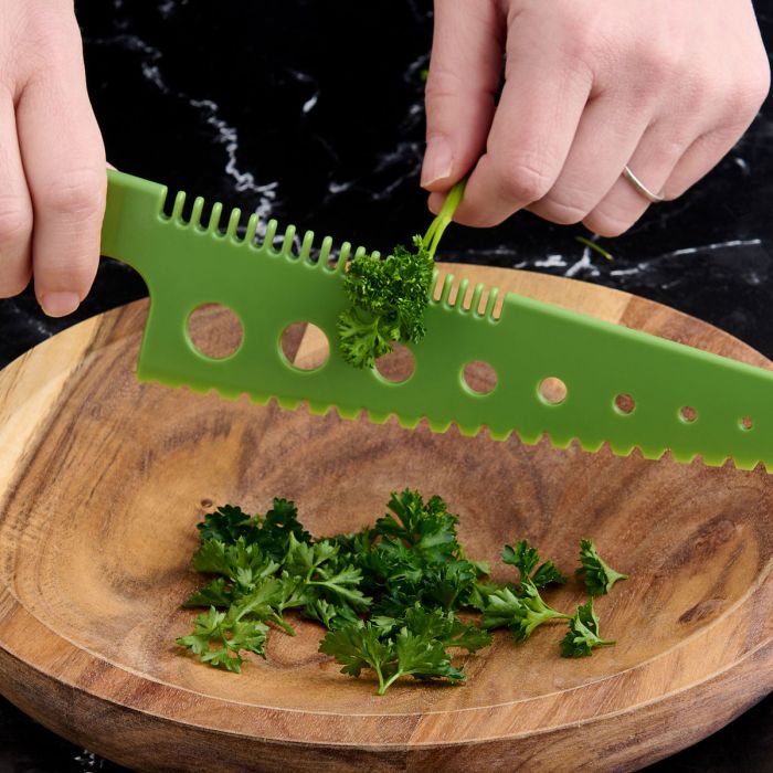Cat Cora Lettuce Knife With Herb Stripper – 12" - Image 4