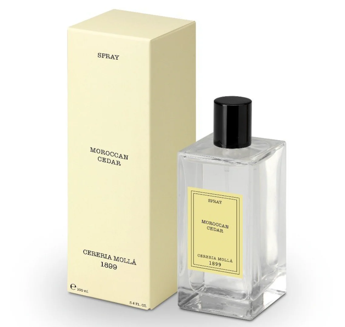 Cereria Molla - Moroccan Cedar Room Spray & Body Mist – 3.4oz