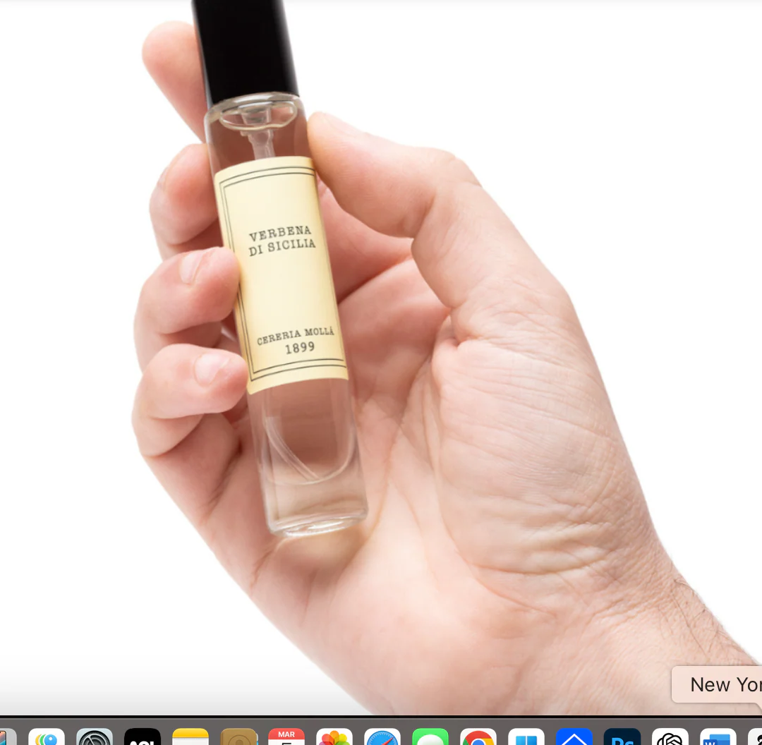 Cereria Molla Travel Size Room Mist & Body Spray – .5oz – Verbena di Sicilia - Image 3