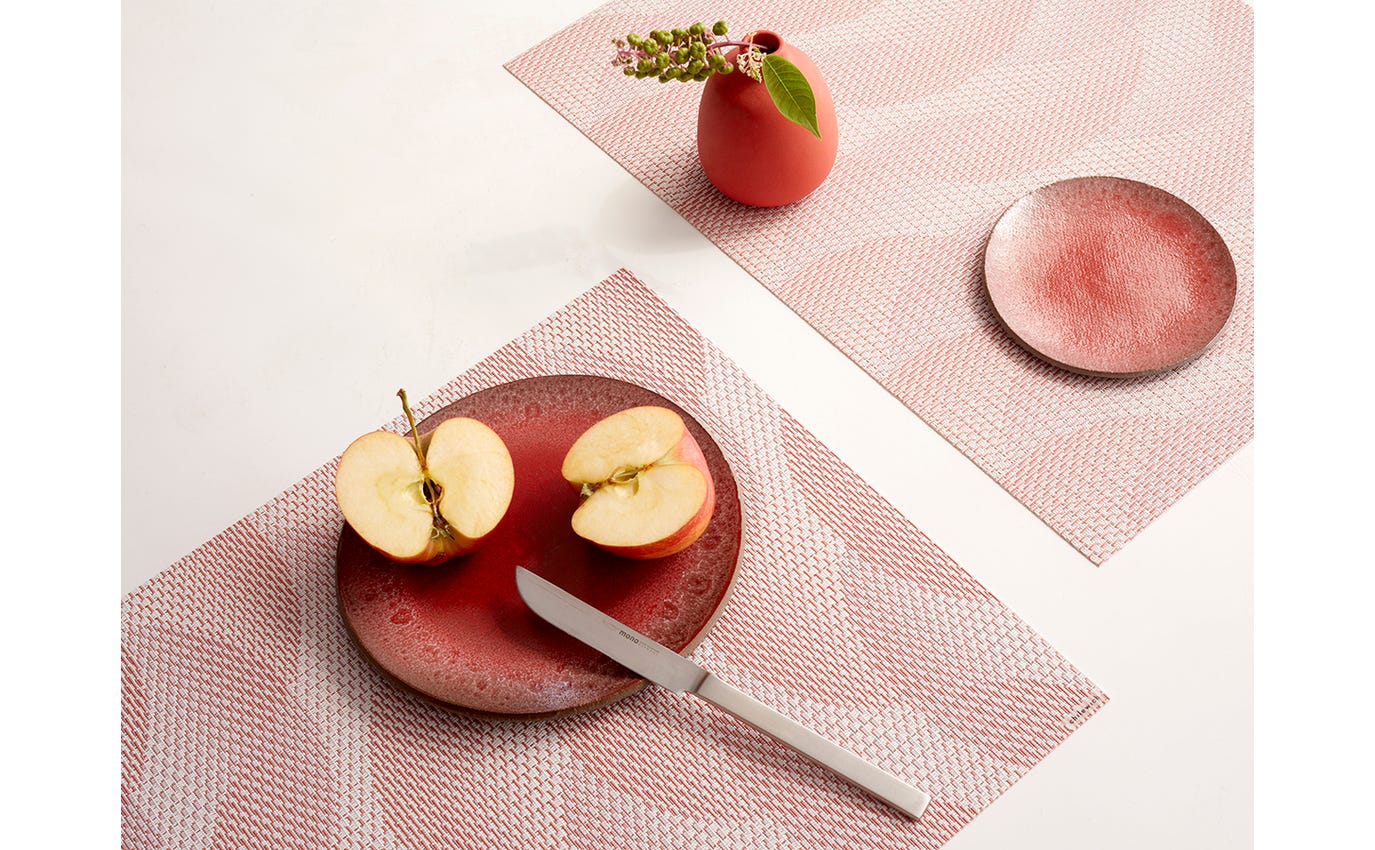 Chilewich Arc Rectangle Placemat – Azalea - Image 3