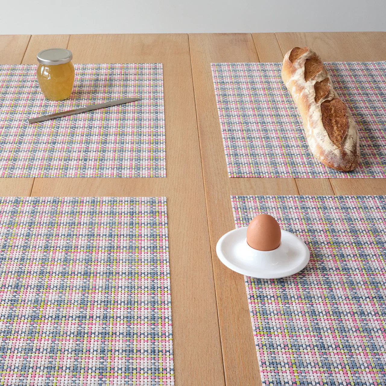 Chilewich Basketweave Placemat – Begonia - Image 3