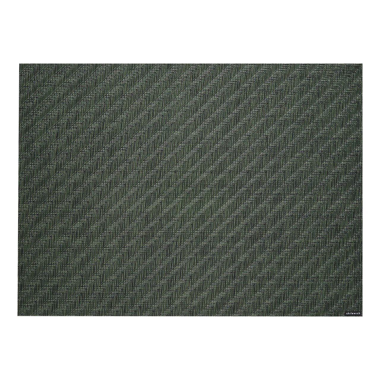 Chilewich Foxtail Triangle Placemat – Thyme - Image 2