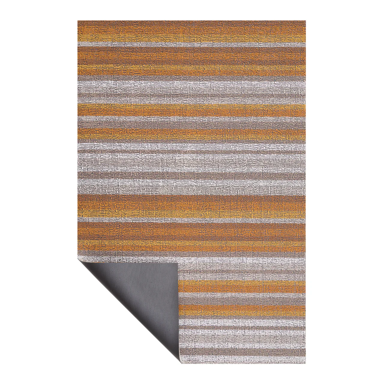 Chilewich Horizon Stripe Shag Door Mat – Desert – 18" x 28" - Image 2