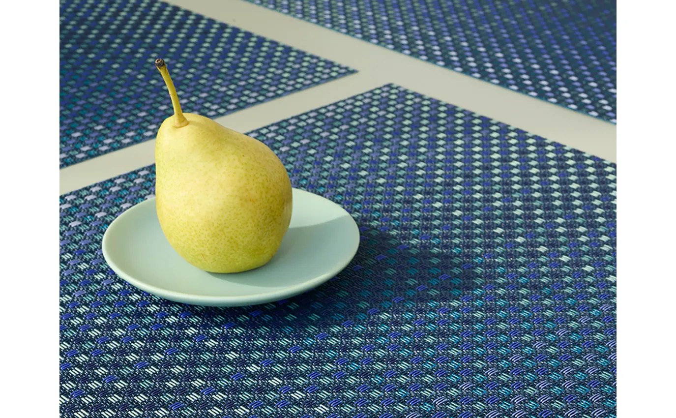 Chilewich Parade Rectangle Placemat – Ocean - Image 2