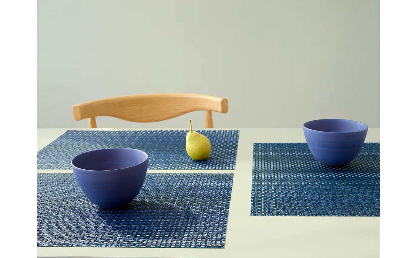 Chilewich Parade Rectangle Placemat – Ocean - Image 3