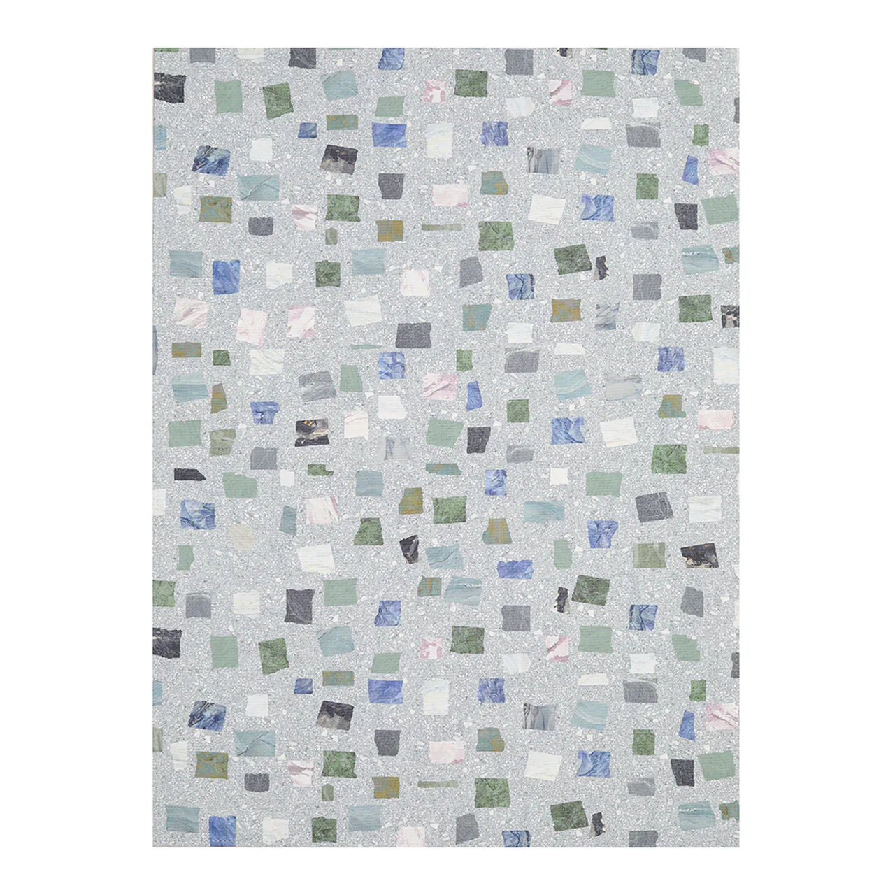 Chilewich Pietra Rugs Floor Mat – Deep Sea – 22" x 36"