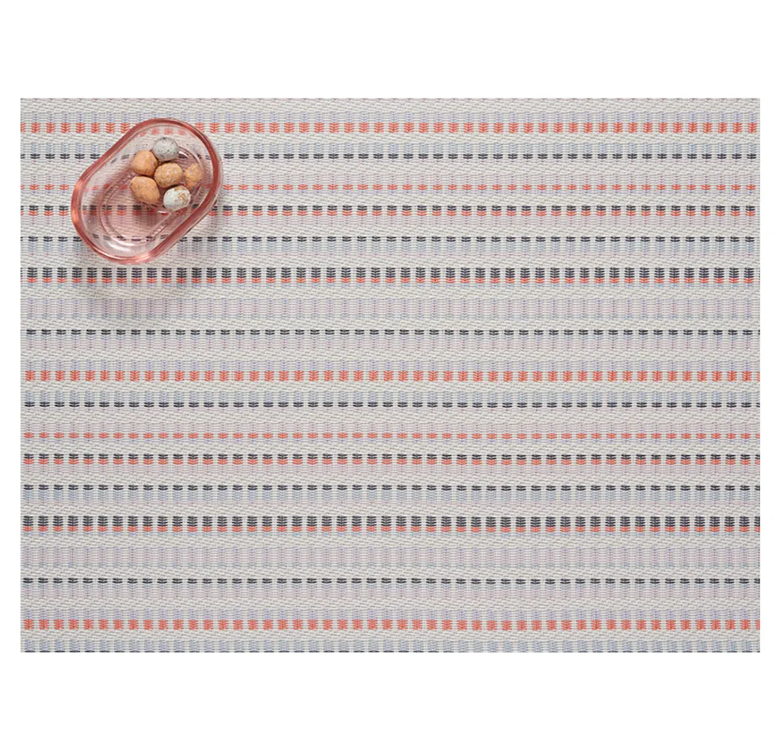 Chilewich Tambour Rectangle Place Mat – Pop
