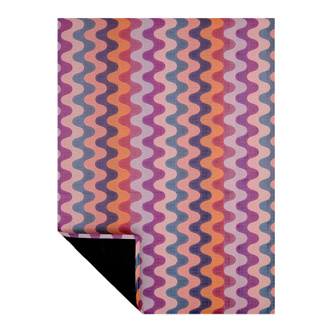 Chilewich Wiggle Rugs Floor Mat – Heat Wave – 22" x 36" - Image 2
