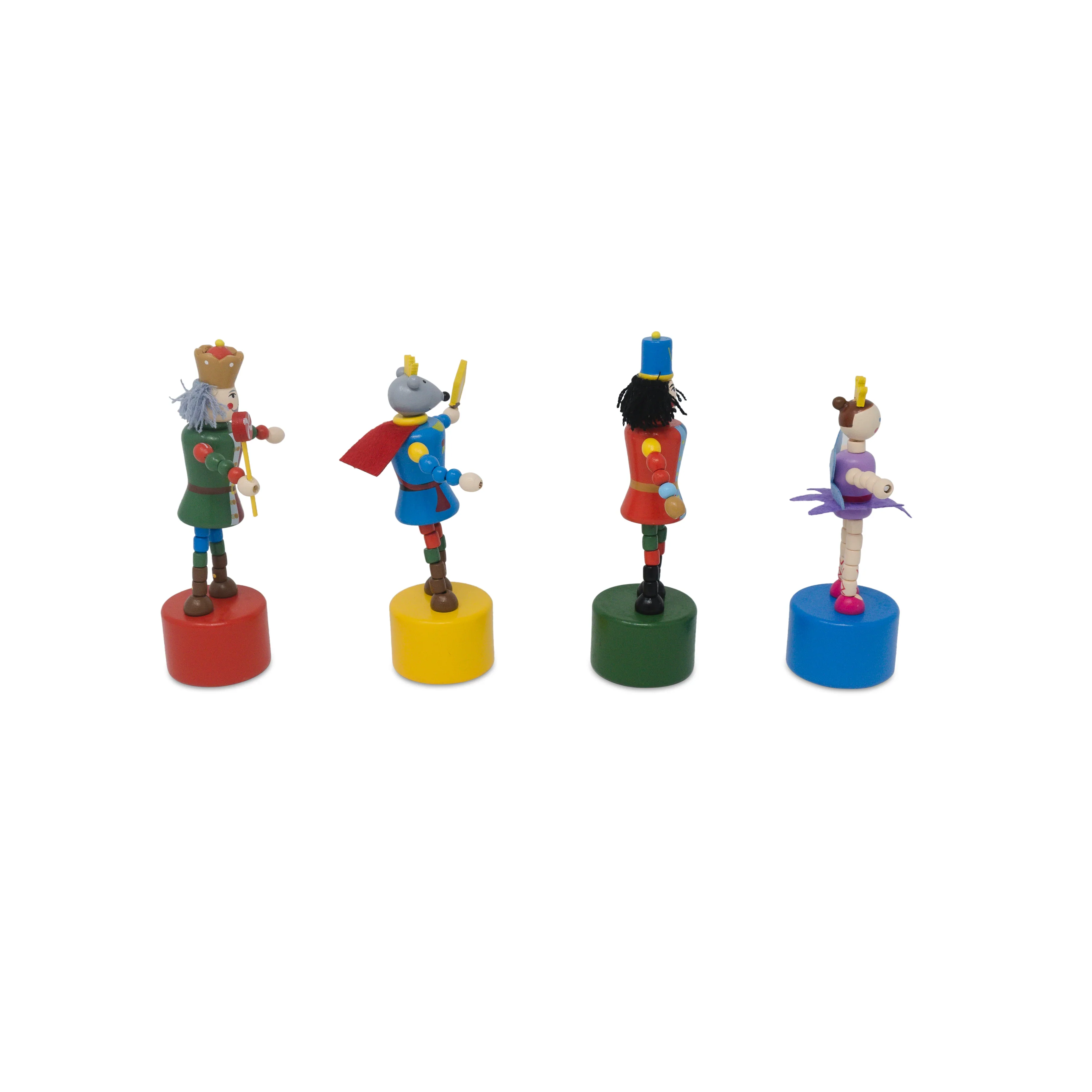 Christmas Push Puppets – Assorted Nutcrackers – Each Sold Separately - Image 3