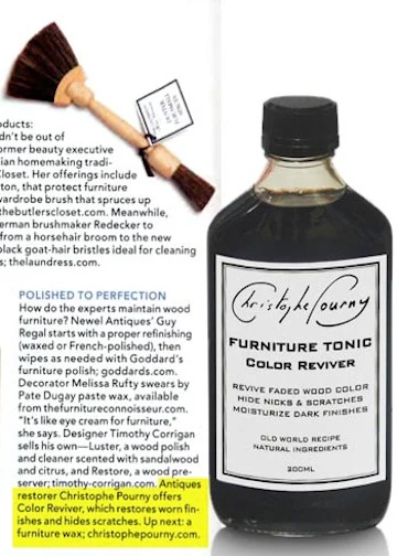 Christophe Pourny Studio – Wood Color Reviver - Image 2