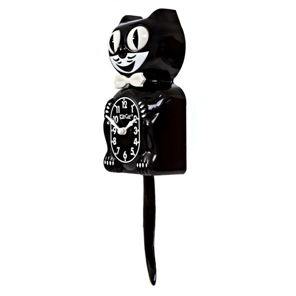 Classic Kit-Cat Klock – Black - Image 2