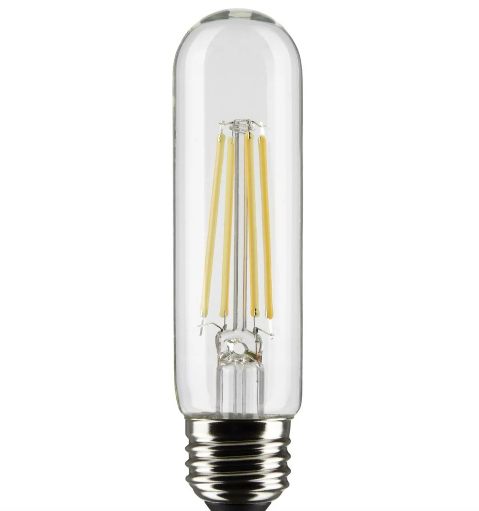 Satco LED T10 Bulb – 8W – 60W Equivalent – E26 Base – Clear – 2700K - Image 3