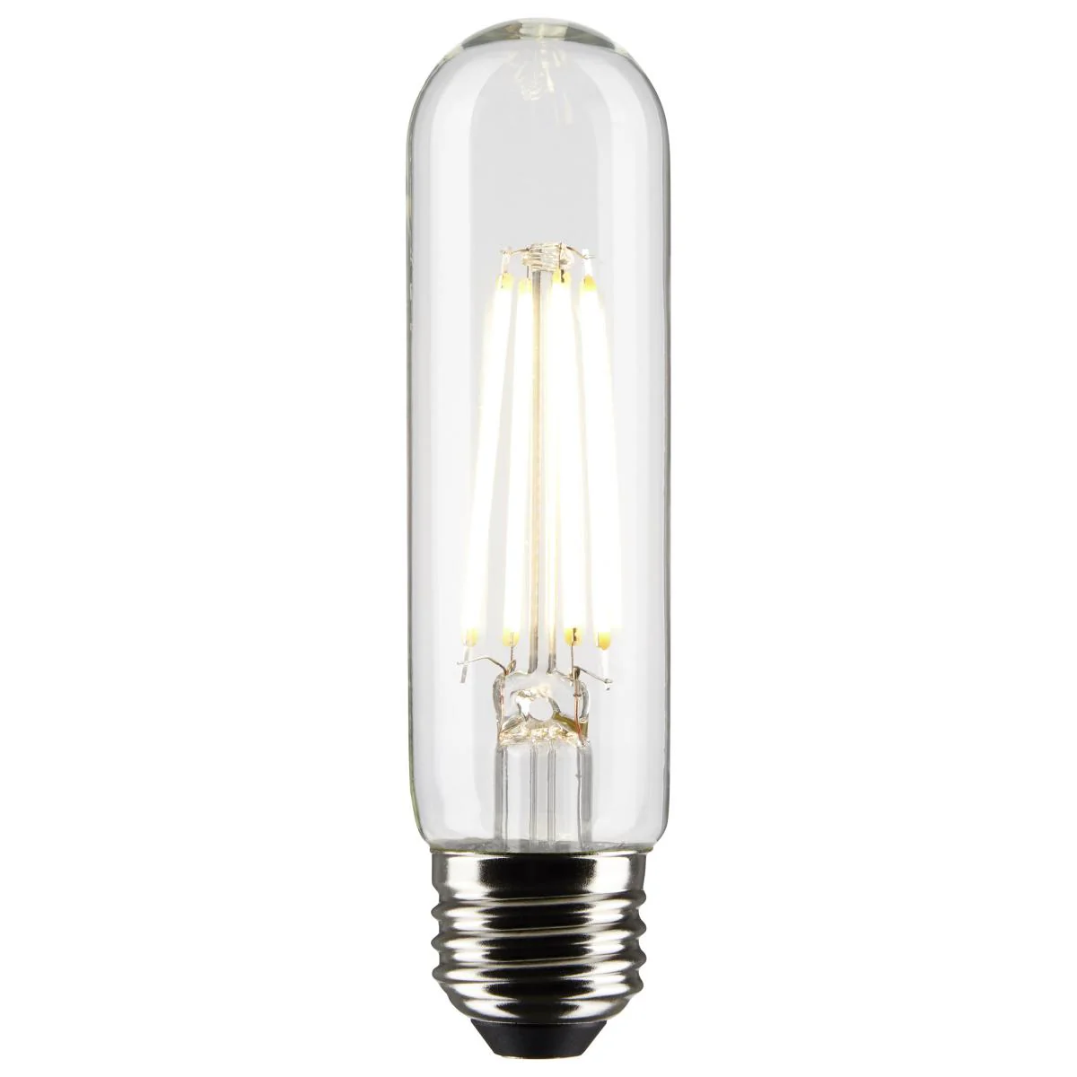 Satco LED T10 Bulb – 8W – 60W Equivalent – E26 Base – Clear – 2700K - Image 4