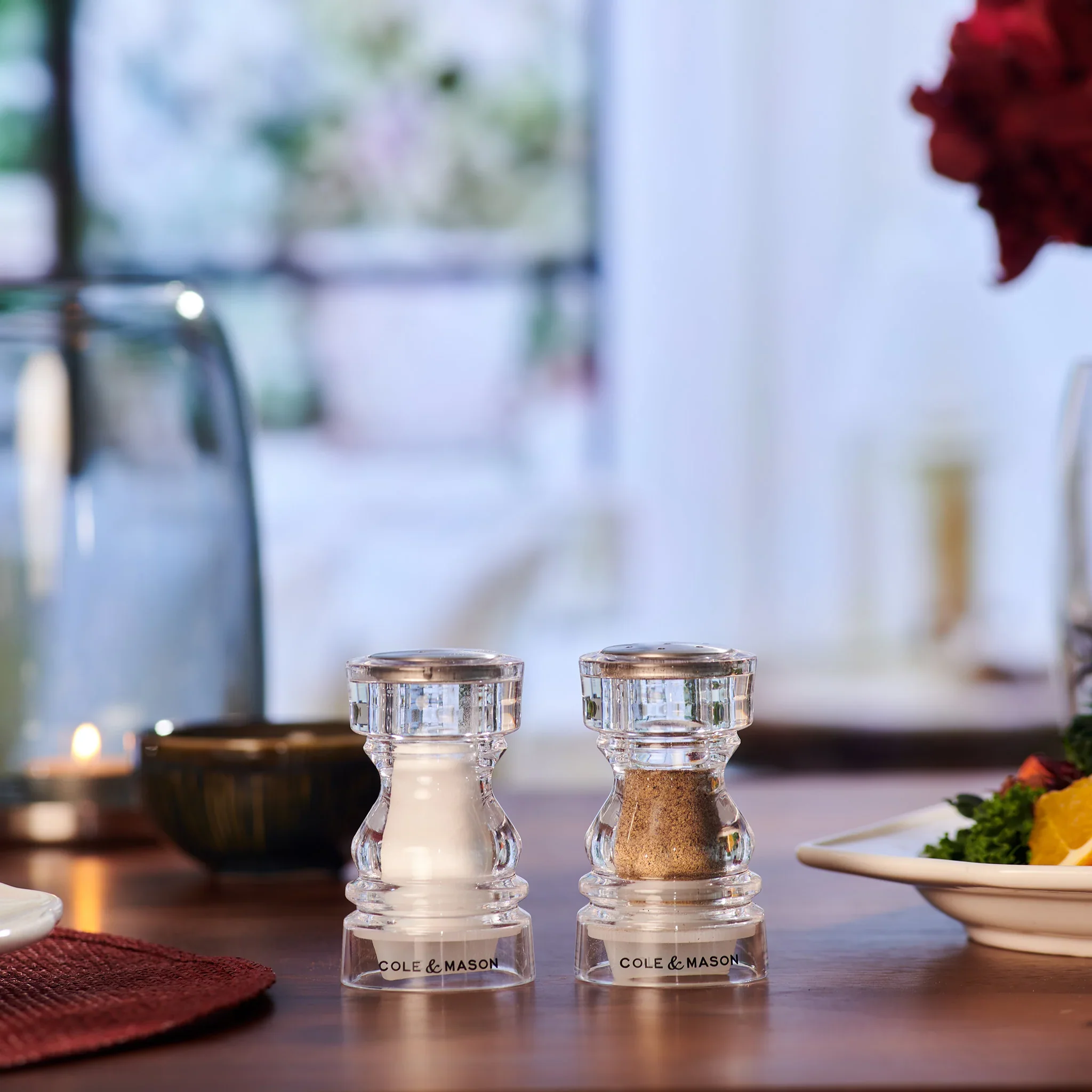 Cole & Mason London Acrylic Salt & Pepper Shaker Set - Image 6