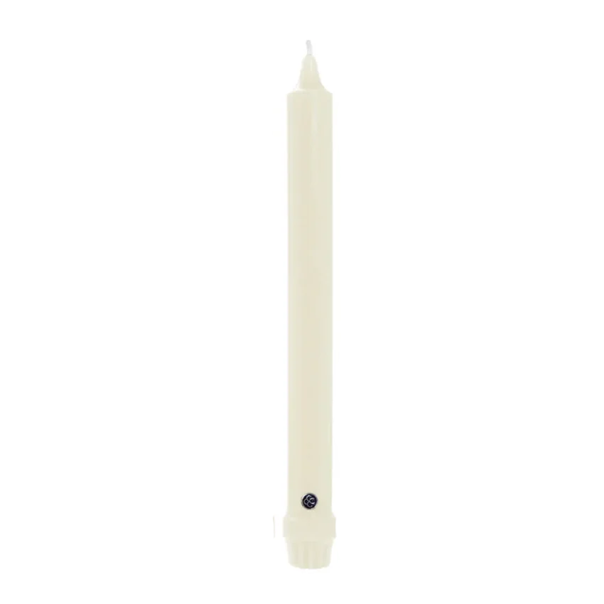 Colonial Candle Classic Taper Candle – Ivory – 8 inch