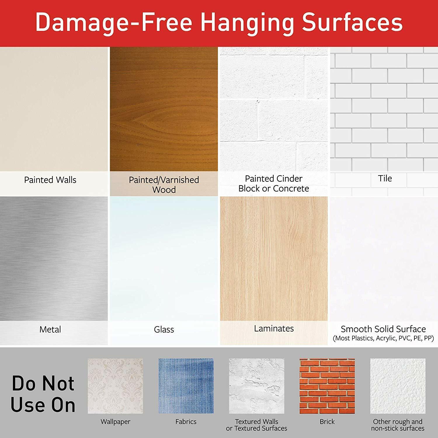 Command Universal Damage-Free Picture Hanging Metal Hangers With Stabilizing Strips – 5lb – Pack of 3 - Image 5