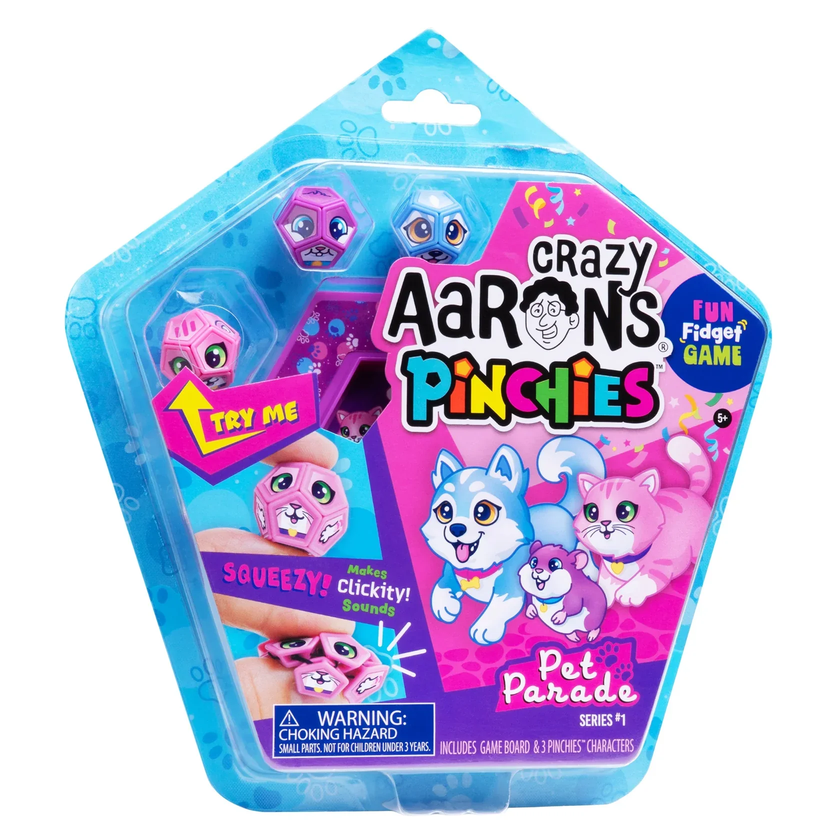 Crazy Aarons Pinchies – Squeezable Fidget Friends – Pet Parade