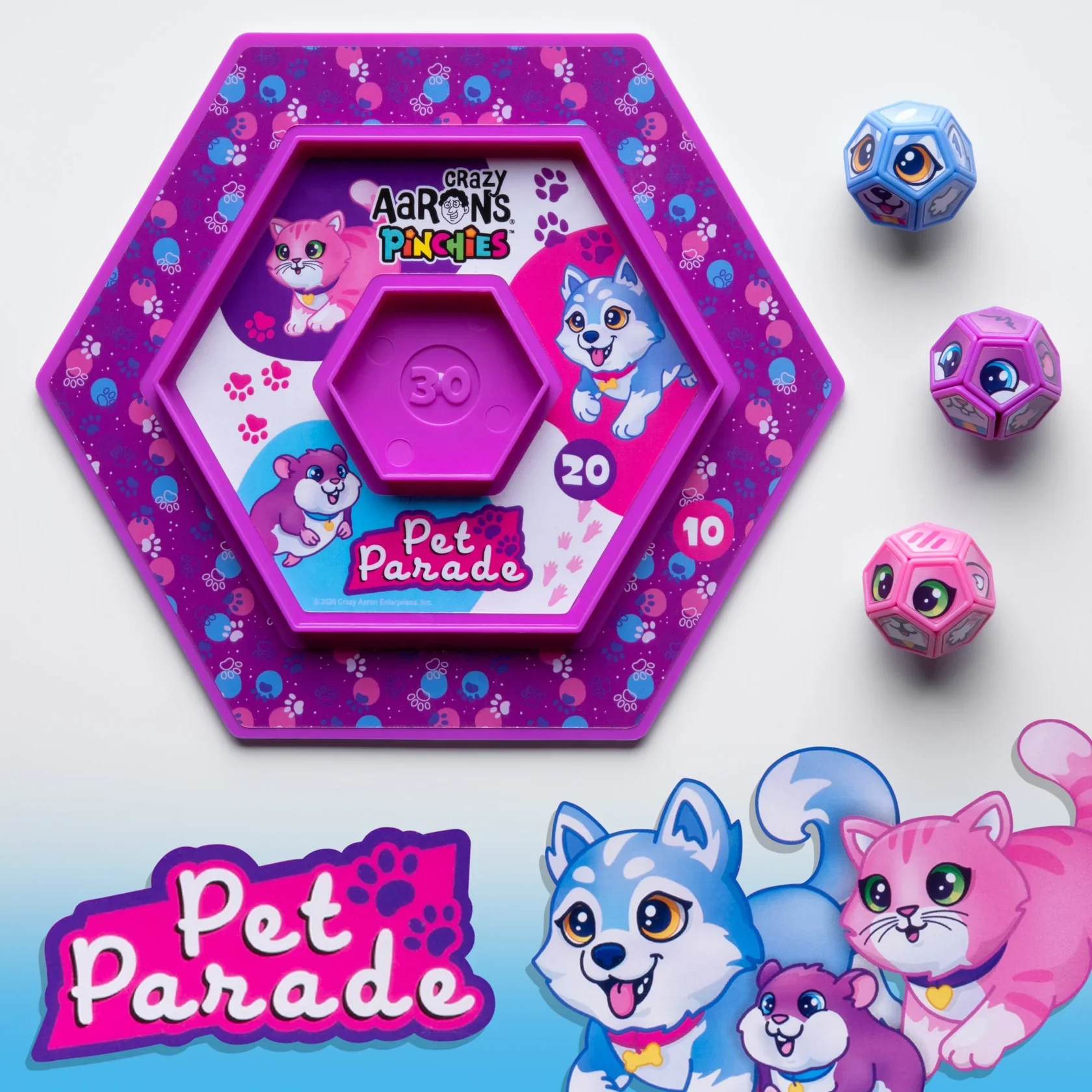 Crazy Aarons Pinchies – Squeezable Fidget Friends – Pet Parade - Image 2