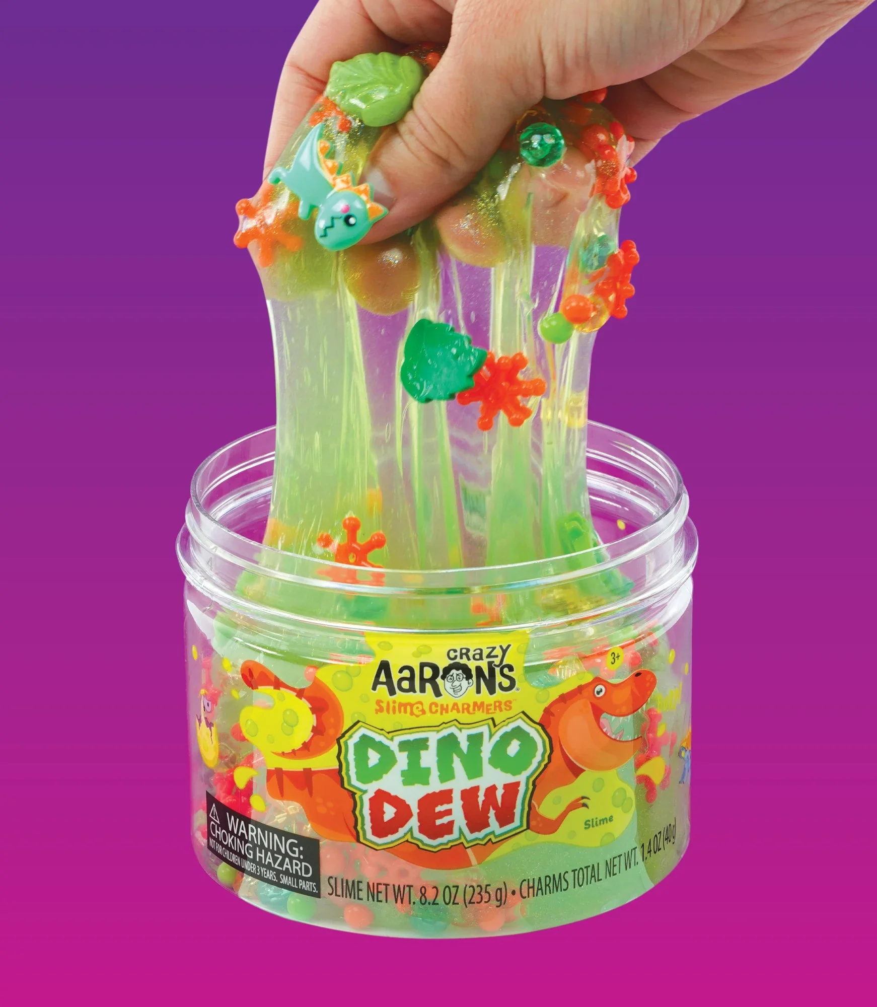 Crazy Aarons Scented Slime Charmers – Dino Dew - Image 4